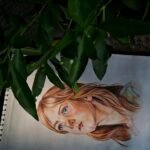 Pencils colour sketch