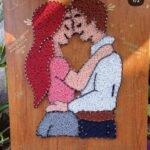 “Heartbound – Couple String Art”