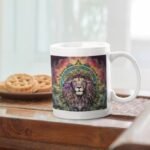 Majestic Lion Mandala Art