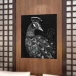 Intricate Peacock