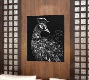 Intricate Peacock