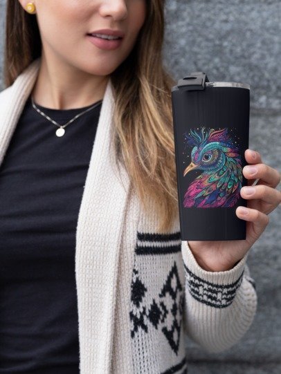 Vibrant Peacock Art