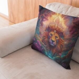 Majestic Celestial Lion Art