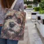 Floral German Shepherd Art