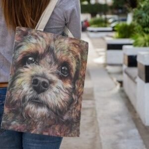 Floral German Shepherd Art