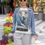 Jack Russell Terrier in Blue Jacket
