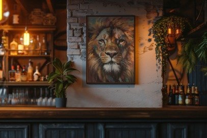 Lion Digital Art