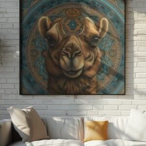 Majestic Camel Mandala