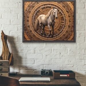Stone-Carved Stallion