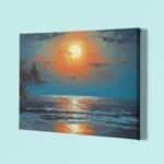 Impressionist Ocean Sunset