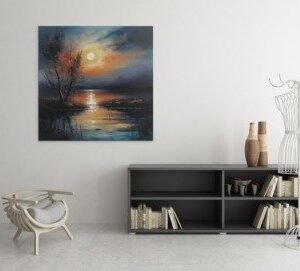 Dramatic Sunburst Landscape