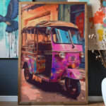 Expressionist Auto Rickshaw