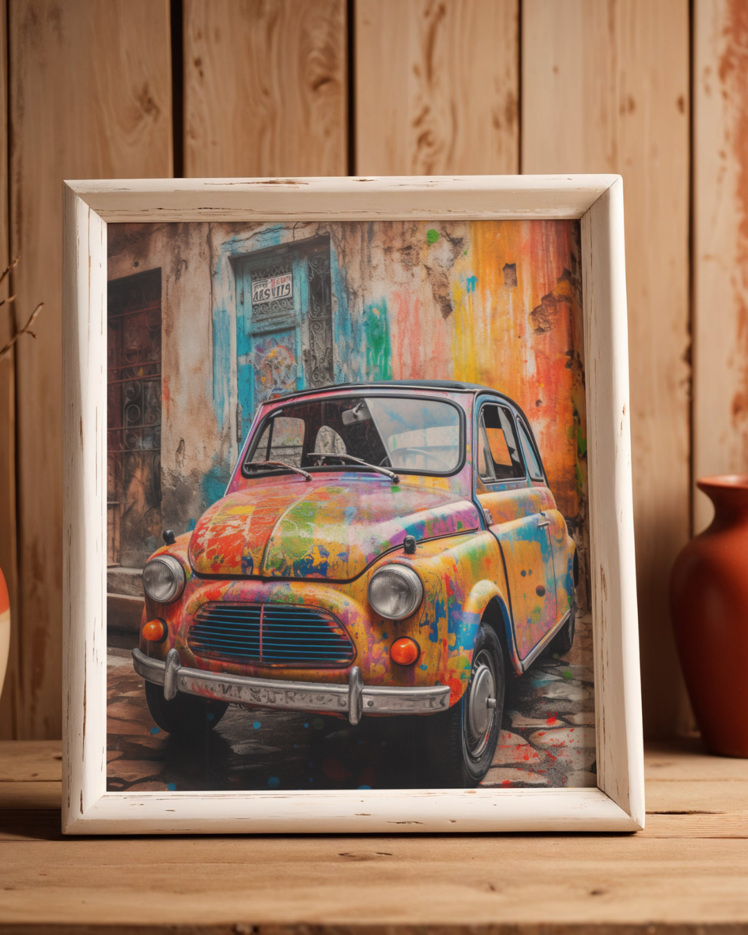Impressionist Vintage Beetle