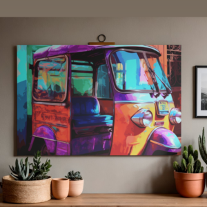 Ethereal Pastel Rickshaw