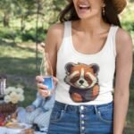 Kawaii Red Panda Vinyl Sticker