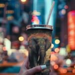 Majestic Mandala Elephant Sunset