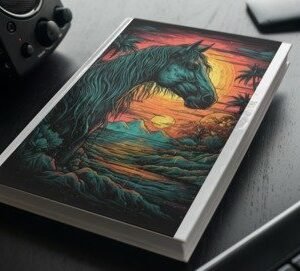 Tropical Horse Sunset
