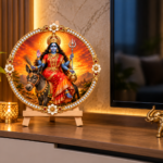 Maa Kalaratri Tabletop Devotional Frame Day 7