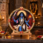 Maa Kalaratri Tabletop Devotional Frame Day 7