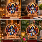 Maa Kalaratri Tabletop Devotional Frame Day 7