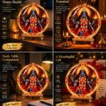 Maa Kalaratri Tabletop Devotional Frame Day 7