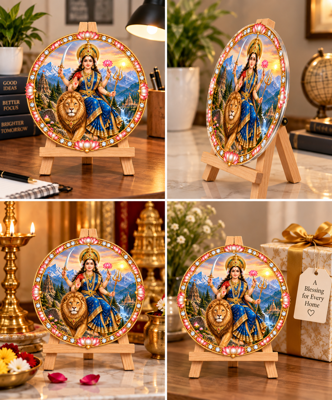 Maa Katyayani Tabletop Devotional Frame Day 6
