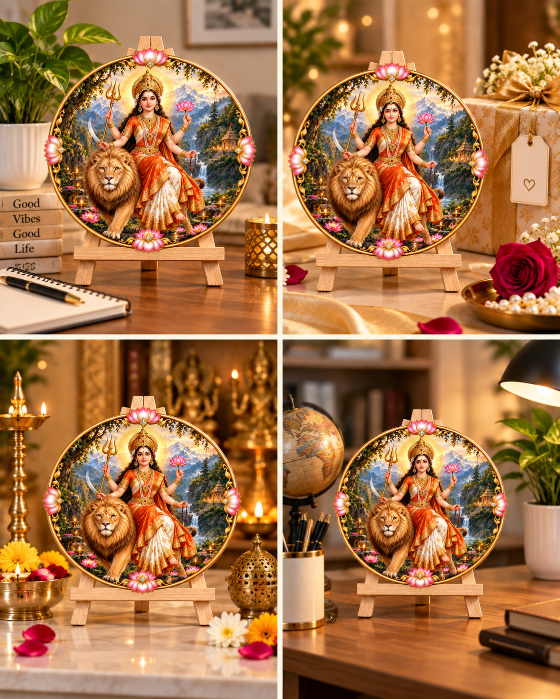 Maa Katyayani Tabletop Devotional Frame Day 6