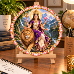 Maa Katyayani Tabletop Devotional Frame Day 6