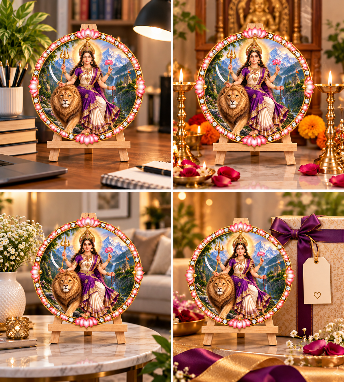 Maa Katyayani Tabletop Devotional Frame Day 6