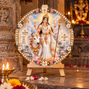 Maa Mahagauri Tabletop Devotional Frame Day 8