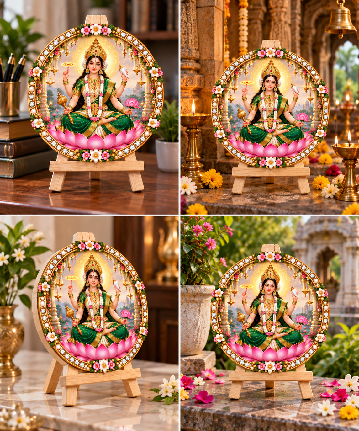 Maa Siddhidatri Tabletop Devotional Frame Day 9