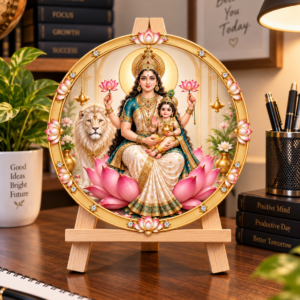 Maa Skandamata Tabletop Devotional Frame Day 5