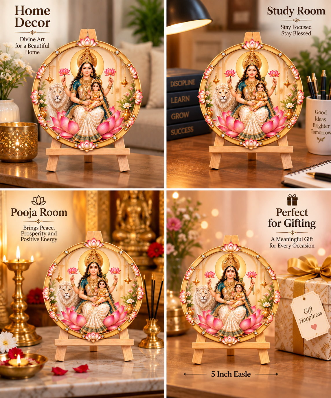 Maa Skandamata Tabletop Devotional Frame Day 5