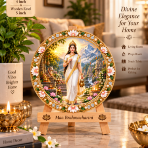 Maa Brahmacharini Tabletop Devotional Frame Day 2