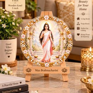 Maa Brahmacharini Tabletop Devotional Frame Day 2