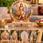 Maa Chandraghanta Tabletop Devotional Frame Day 3