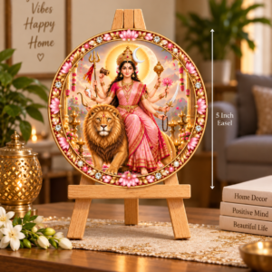 Maa Chandraghanta Tabletop Devotional Frame Day 3