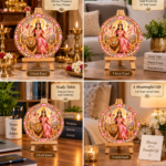 Maa Chandraghanta Tabletop Devotional Frame Day 3