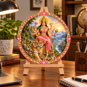 Maa Kushmanda Tabletop Devotional Frame Day 4